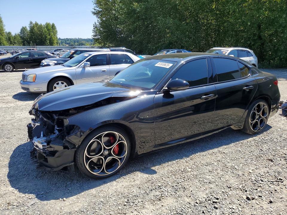 2022 Alfa romeo Giulia VIN ZARFAMBN3N7665809 COPART salvage auction — FRONT END, Wa - Bill Of Sale, sold $13,000 on 2026-08-03 (photo 1)