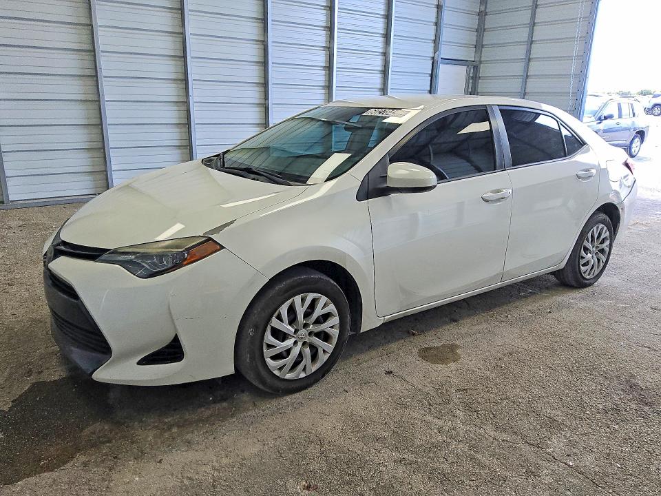 2018 Toyota Corolla VIN 5YFBURHEXJP783692 COPART salvage auction — MINOR DENT/SCRATCHES, FL - CERTIFICATE OF TITLE, sold $3,350 on 2026-07-28 (photo 1)