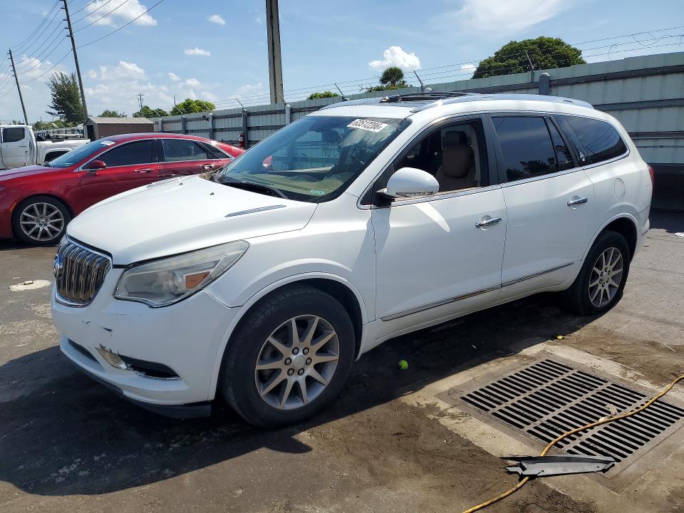 2017 Buick Enclave VIN 5GAKRBKDXHJ177382 COPART salvage auction — SIDE, Fl - Certificate Of Title, sold $1,500 on 2026-09-21 (photo 1)