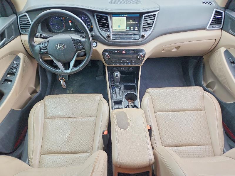 2016 Hyundai Tucson VIN KM8J3CA22GU041905 COPART salvage auction — VANDALISM, IA - CERTIFICATE OF TITLE, sold $1,750 on 2026-07-17 (photo 8)
