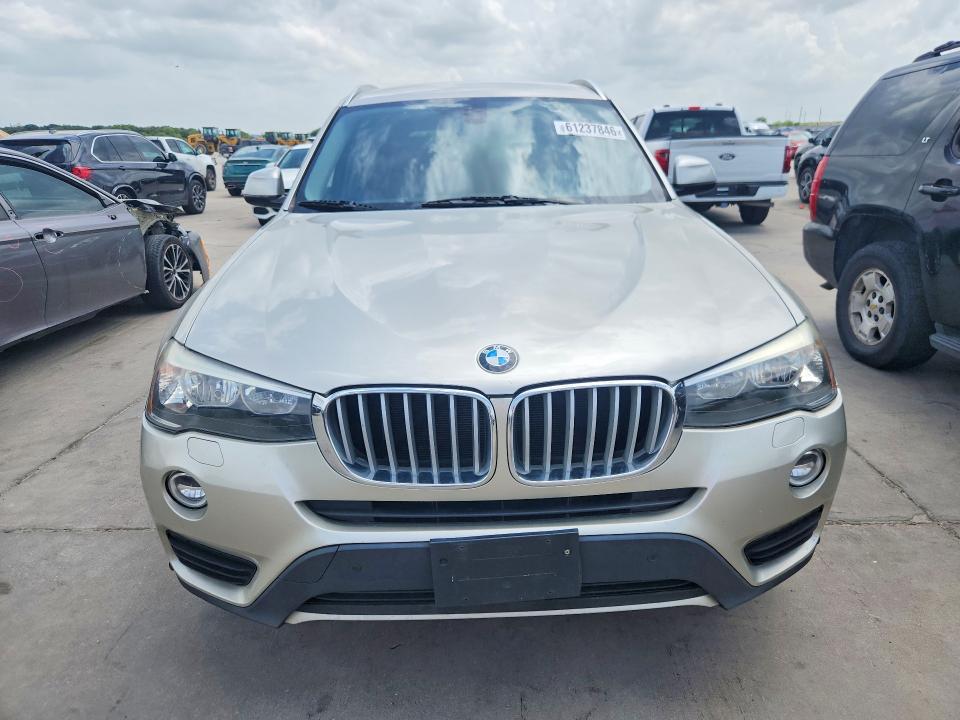 2017 BMW X3 VIN 5UXWX9C59H0T12393 COPART salvage auction — NORMAL WEAR, Tx - Bonded Title - Clean (P), sold $3,600 on 2026-07-28 (photo 5)