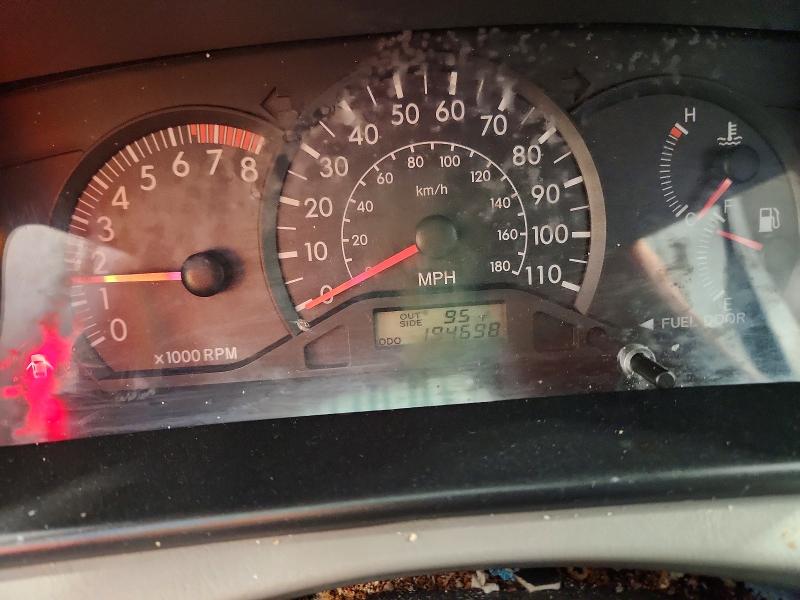 2006 Toyota Corolla VIN JTDBR32E460083191 COPART salvage auction — FRONT END, Wi - Certificate Of Title, sold $575 on 2026-07-29 (photo 9)