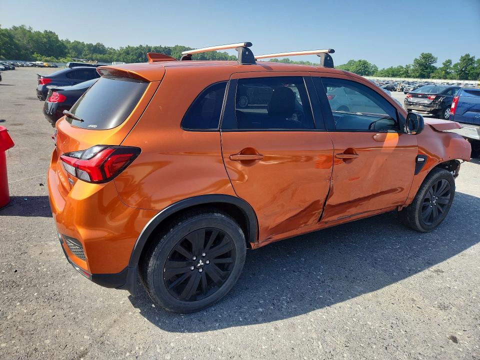 2021 Mitsubishi VIN JA4ARUAU8MU008231 COPART salvage auction — FRONT END, IN - CERTIFICATE OF TITLE, sold $1,400 on 2026-07-28 (photo 3)