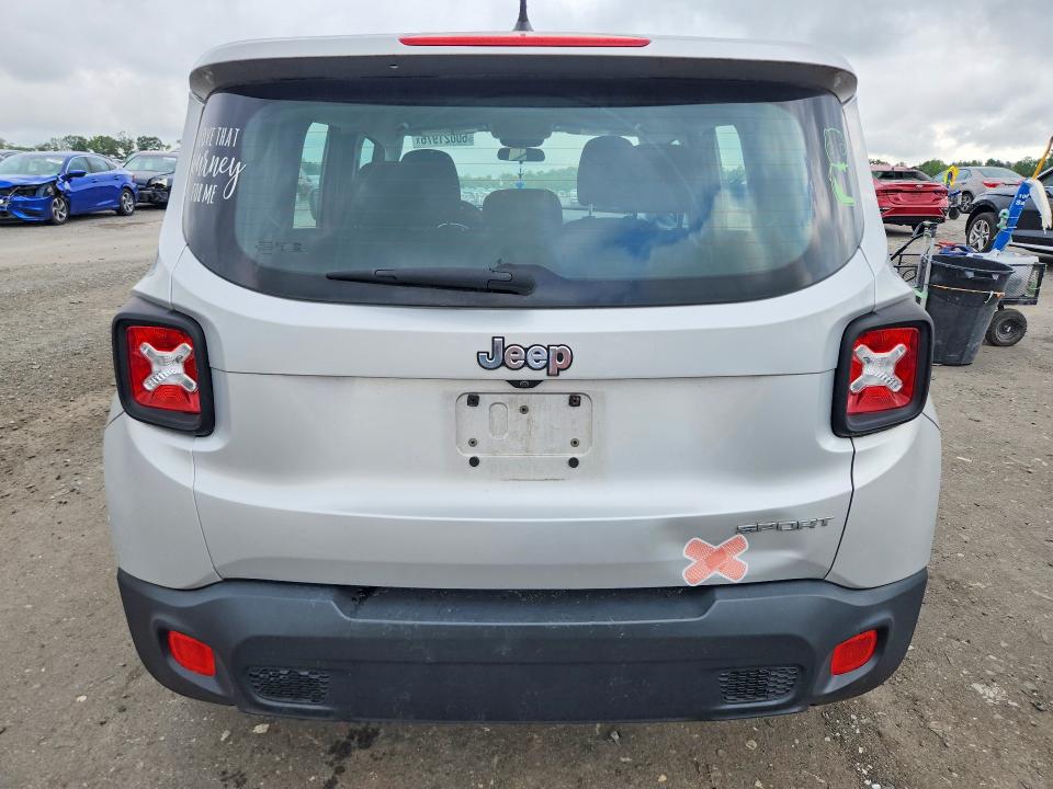 2017 Jeep VIN ZACCJAAB8HPF46115 COPART salvage auction — SIDE, Va - Certificate Of Title, sold $1,150 on 2026-08-12 (photo 6)