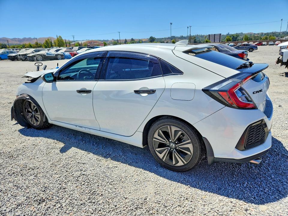 2018 Honda Civic VIN SHHFK7H54JU402621 COPART salvage auction — FRONT END, Ca - Salvage Certificate, sold $550 on 2026-07-22 (photo 2)