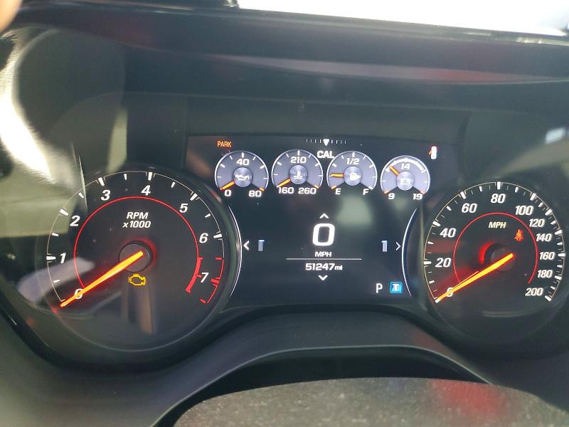 2019 Chevrolet Camaro VIN 1G1FH1R78K0159823 COPART salvage auction — WATER/FLOOD, Tx - Salvage Title-Flood Damage, sold $10,700 on 2026-07-23 (photo 9)