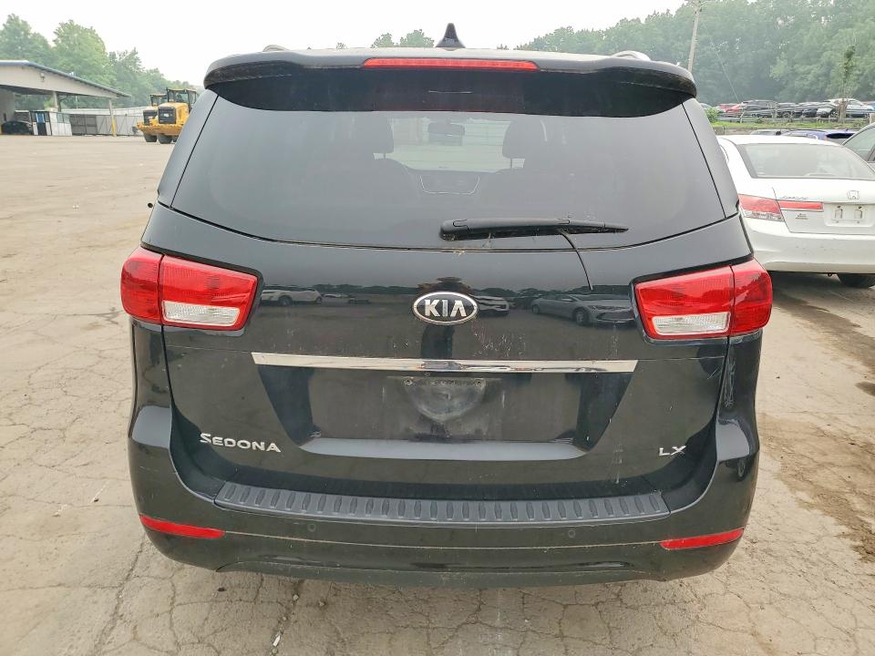 2016 Kia SEDONA VIN KNDMB5C17G6171381 COPART salvage auction — FRONT END, Salvage Title, sold $400 on 2026-07-28 (photo 6)
