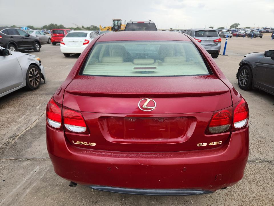 2006 Lexus Gs 430 VIN JTHBN96S965009474 COPART salvage auction — FRONT END, TX - CERTIFICATE OF TITLE (P), sold $175 on 2026-07-23 (photo 6)