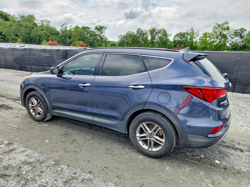 2017 Hyundai Santa fe VIN 5XYZU3LB4HG425995 COPART salvage auction — MECHANICAL, Sc - Certificate Of Title, sold $3,250 on 2026-07-25 (photo 2)