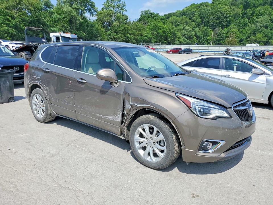 2019 Buick Envision VIN LRBFX1SA9KD010151 COPART salvage auction — FRONT END, Pa - Certificate Of Salvage, sold $3,100 on 2026-07-23 (photo 4)