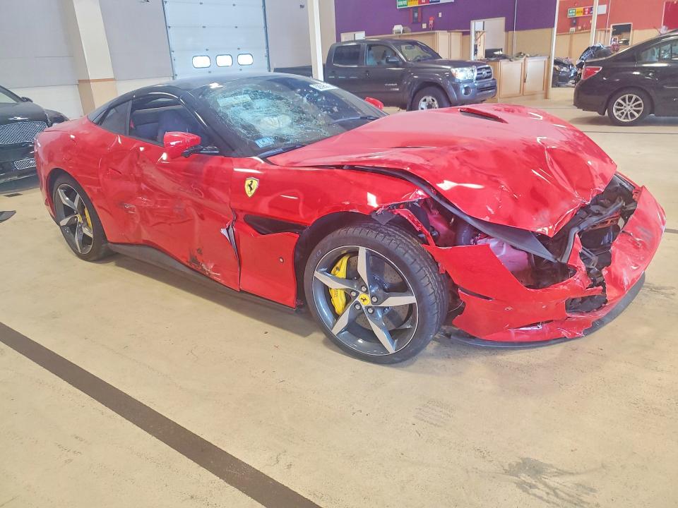 2022 Ferrari VIN ZFF02RPA5N0281492 COPART salvage auction — FRONT END, Ma - Cert Of Title-Salvage, sold $70,000 on 2026-08-25 (photo 4)