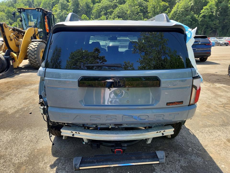 2026 Honda Passport VIN 5FNYF9H89TB014906 COPART salvage auction — REAR END, Ny - Mv-907A Salvage Certificate, sold $17,800 on 2026-07-30 (photo 6)
