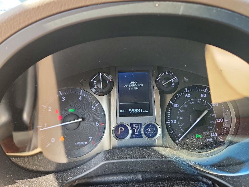 2015 Lexus Gx VIN JTJJM7FX7F5093520 COPART salvage auction — FRONT END, Va - Cert Of Title - Salvage, sold $8,600 on 2026-07-29 (photo 9)
