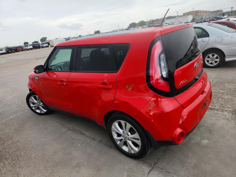 2016 Kia Soul VIN KNDJX3A55G7837923 COPART salvage auction — FRONT END, Tx - Salvage Vehicle Title, sold $1,600 on 2026-07-23 (photo 2)