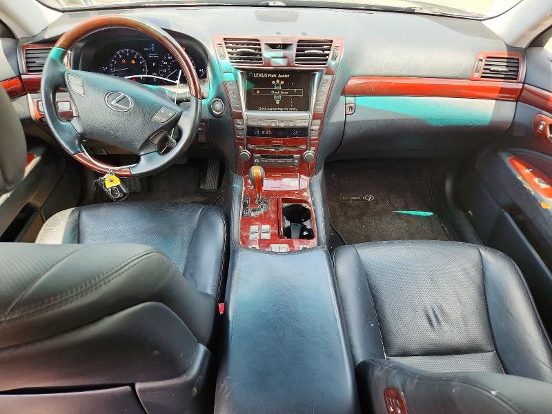 2009 Lexus Ls VIN JTHCL46F495001934 COPART salvage auction — FRONT END, Ny - Mv-907A Salvage Certificate, sold $450 on 2026-07-13 (photo 8)