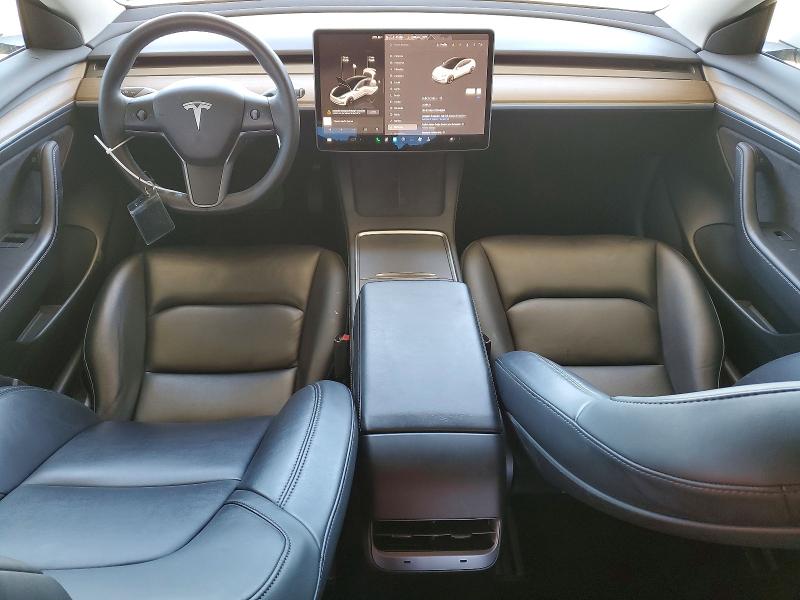2023 Tesla Model 3 VIN 5YJ3E1EA7PF541256 COPART salvage auction — REAR END, CA - CERTIFICATE OF TITLE (P), sold $14,600 on 2026-07-13 (photo 8)