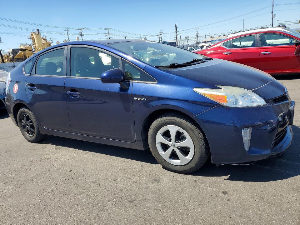 2015 Toyota Prius VIN JTDKN3DU2F0484724 COPART salvage auction — FRONT END, Ca - Salvage Certificate, sold $2,900 on 2026-07-15 (photo 4)