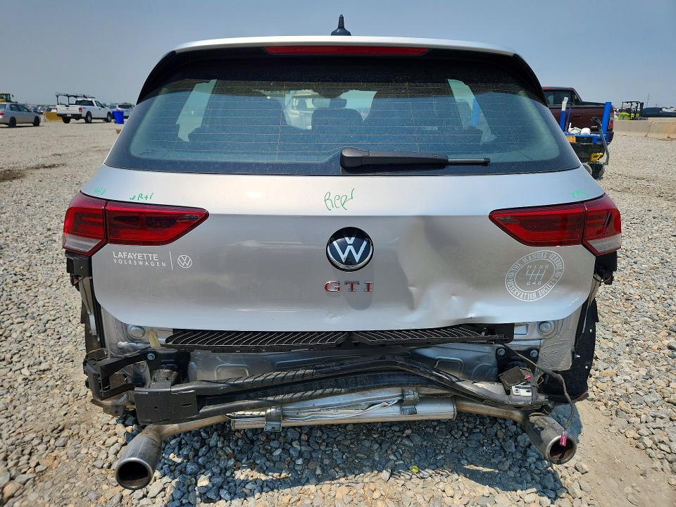 2023 Volkswagen Gti VIN WVWWA7CD3PW212459 COPART salvage auction — REAR END, Co - Public - Salvage Title, sold $14,900 on 2026-07-23 (photo 6)