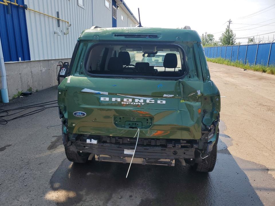 2024 Ford Bronco VIN 3FMCR9B6XRRF35127 COPART salvage auction — FRONT END, NS - SALVAGE TITLE, sold $8,500 on 2026-07-30 (photo 6)