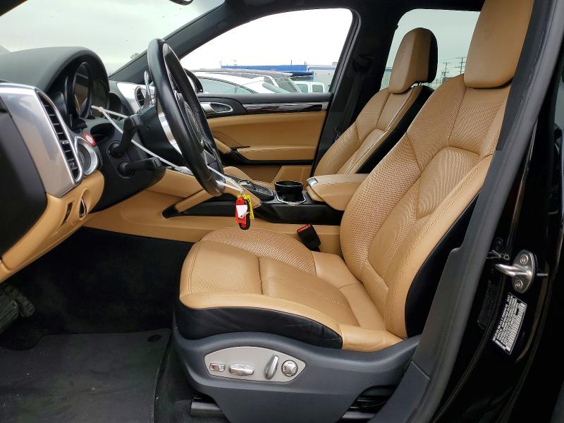 2018 Porsche Cayenne VIN WP1AA2A28JKA07635 COPART salvage auction — SIDE, Ca - Salvage Certificate, sold $7,000 on 2026-07-22 (photo 7)