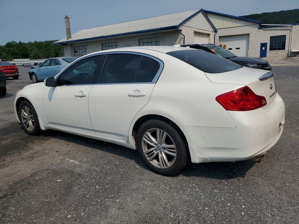 2011 Infiniti G37 VIN JN1CV6AR9BM351261 COPART salvage auction — MINOR DENT/SCRATCHES, Pa - Cert Of Title, sold $875 on 2026-07-28 (photo 2)
