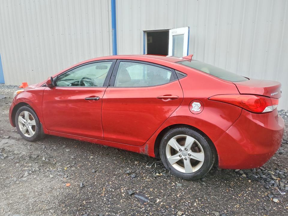 2013 Hyundai Elantra VIN KMHDH4AE7DU535915 COPART salvage auction — SIDE, WV - CERTIFICATE OF TITLE, sold $200 on 2026-07-28 (photo 2)