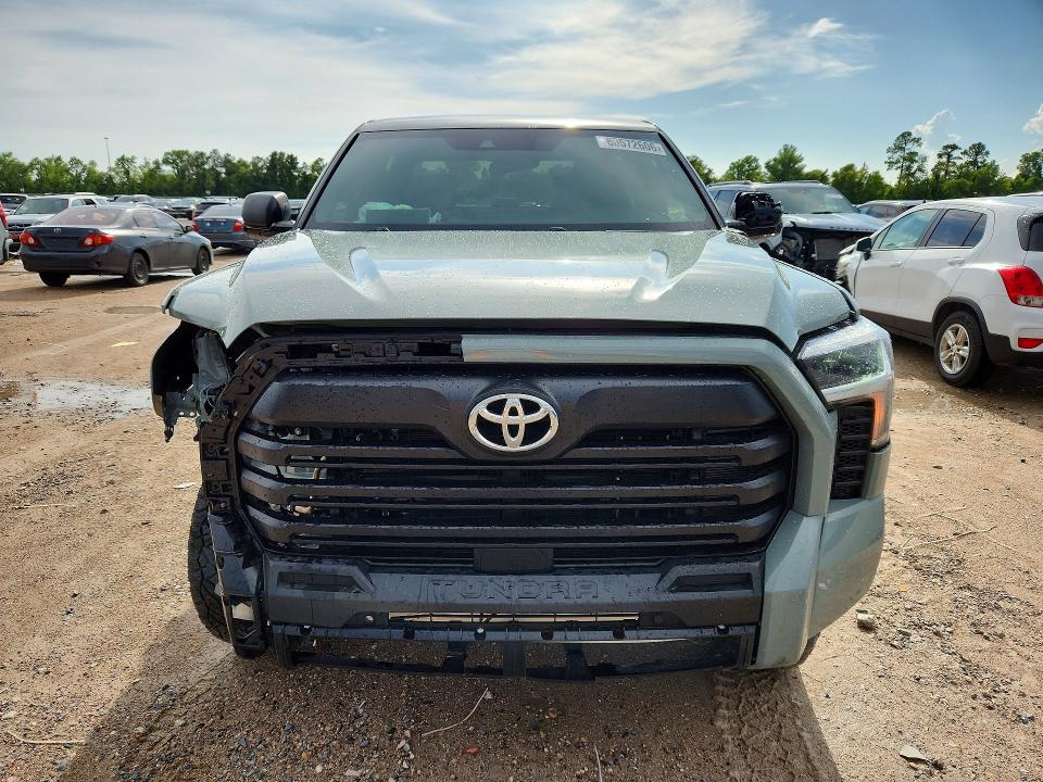 2025 Toyota Tundra VIN 5TFLA5DB6SX291312 COPART salvage auction — FRONT END, Salvage Title, sold $19,700 on 2026-07-14 (photo 5)