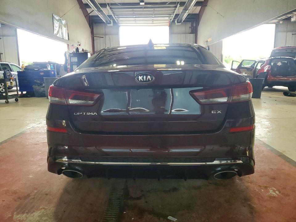 2019 Kia Optima VIN 5XXGU4L12KG329167 COPART salvage auction — FRONT END, Ny - Mv-907A Salvage Certificate, sold $2,250 on 2026-07-27 (photo 6)