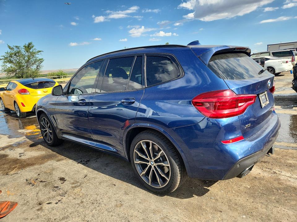 2019 BMW X3 VIN 5UXTS3C59K0Z09968 COPART salvage auction — MINOR DENT/SCRATCHES, Nm - Cert Of Title-Salvage, sold $8,300 on 2026-07-27 (photo 2)
