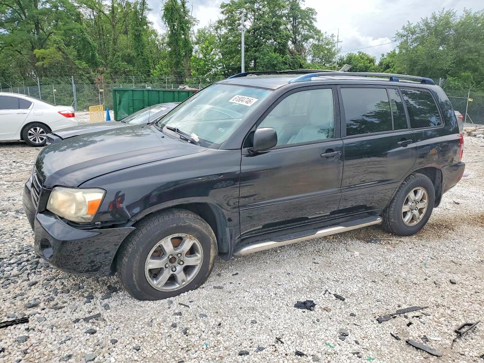 2005 Toyota Highlander VIN JTEDP21A750082019 COPART salvage auction — FRONT END, MD - CERTIFICATE OF TITLE, sold $400 on 2026-07-28 (photo 1)