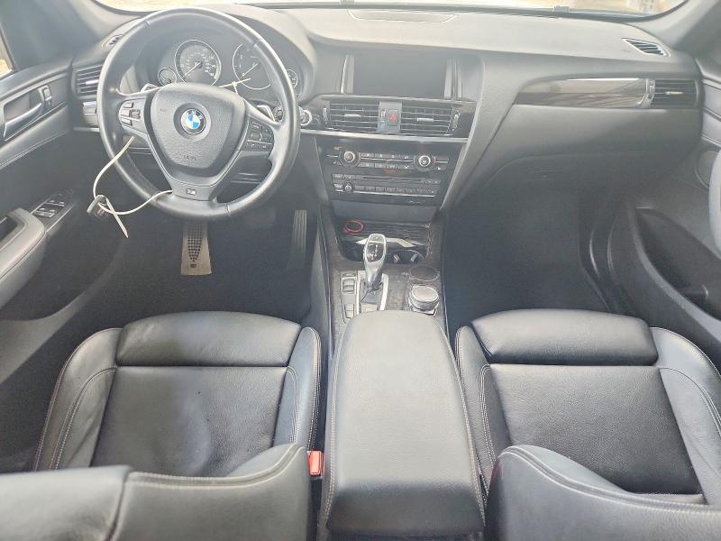 2016 BMW X3 VIN 5UXWX9C59G0D82056 COPART salvage auction — FRONT END, Al - Cert Of Title-Salvage Title, sold $2,600 on 2026-07-24 (photo 8)