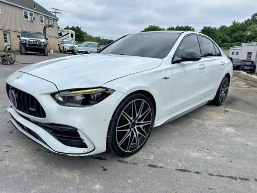 2025 Mercedes-benz C-klasse amg VIN W1KAF8HB9SR253619 — COPART salvage auction photo