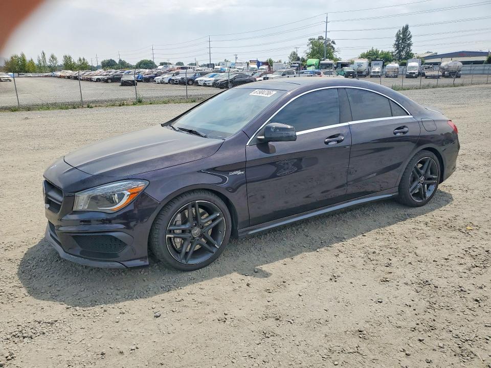2014 Mercedes-benz Cla-klasse amg VIN WDDSJ5CB0EN086345 COPART salvage auction — NORMAL WEAR, Or - Certificate Of Title, sold $6,700 on 2026-08-11 (photo 1)