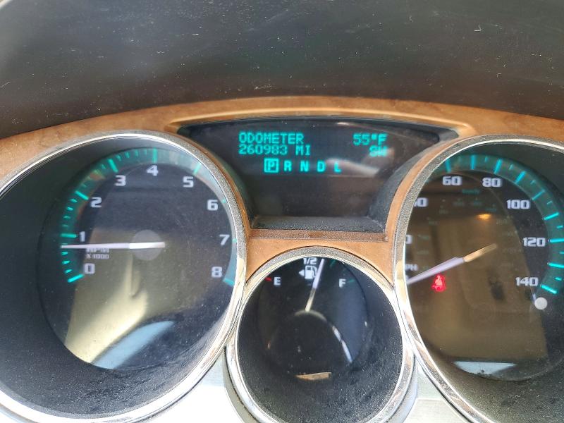 2009 Buick Enclave VIN 5GAEV23D29J120084 COPART salvage auction — FRONT END, Ut - Salvage Certificate, sold $325 on 2026-07-20 (photo 9)