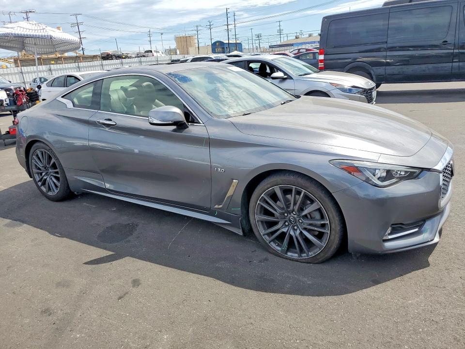 2019 Infiniti Q60 VIN JN1EV7EK5KM231212 COPART salvage auction — VANDALISM, Ca - Salvage Certificate, sold $10,000 on 2026-08-10 (photo 4)