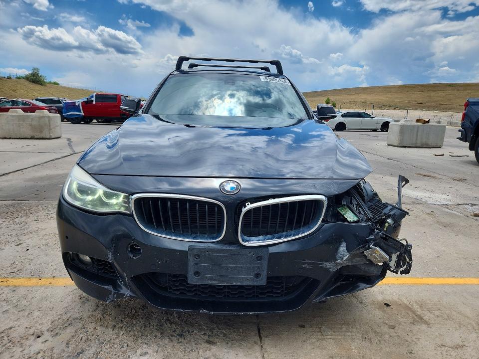 2014 BMW 3er VIN WBA3X5C5XED557928 COPART salvage auction — FRONT END, Co - Salvage Title, sold $550 on 2026-07-29 (photo 5)
