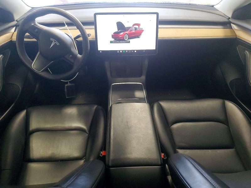2022 Tesla Model 3 VIN 5YJ3E1EA8NF290387 COPART salvage auction — FRONT END, Fl - Dealer Only Clean Title, sold $150 on 2026-08-03 (photo 8)