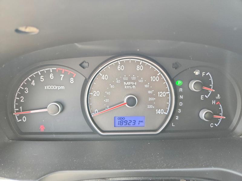 2007 Hyundai Elantra VIN KMHDU46D77U247327 COPART salvage auction — FRONT END, TX - CERTIFICATE OF TITLE (P), sold $725 on 2026-07-23 (photo 9)