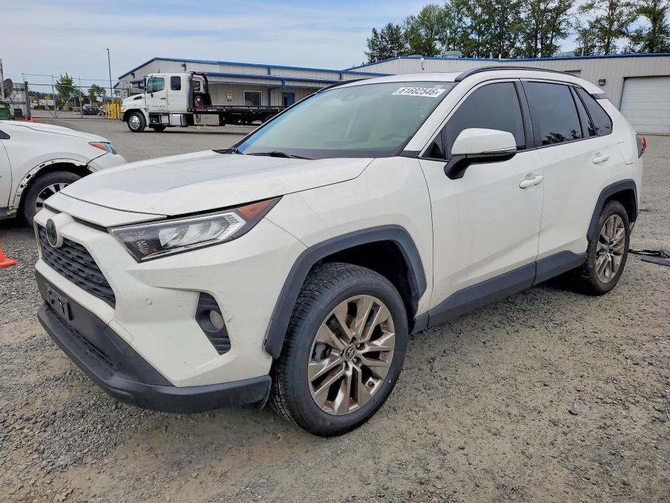 2019 Toyota Rav 4 VIN JTMA1RFV6KD011086 COPART salvage auction — SIDE, WA - BILL OF SALE, sold $8,700 on 2026-07-27 (photo 1)