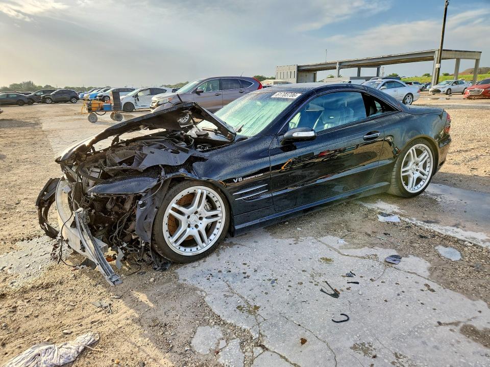 2004 Mercedes-benz Sl-class VIN WDBSK74F54F078611 COPART salvage auction — FRONT END, FL - CERT OF TITLE SLVG REBUILDABLE, sold $1,100 on 2026-07-30 (photo 1)