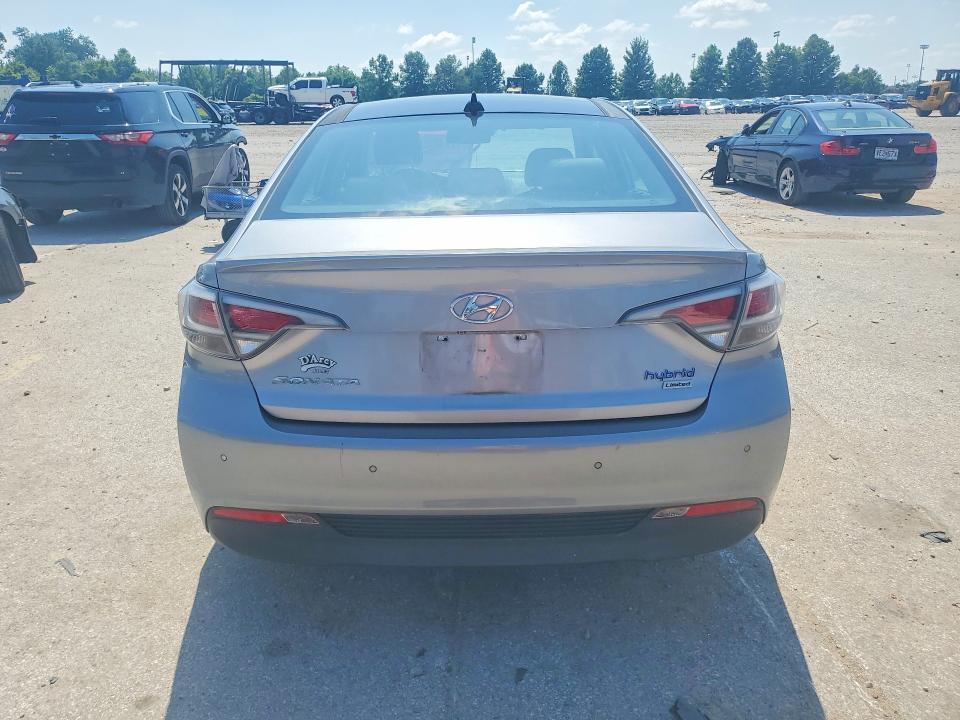 2016 Hyundai Sonata VIN KMHE34L16GA020763 COPART salvage auction — MECHANICAL, Mo - Certificate Of Title, sold $900 on 2026-07-17 (photo 6)