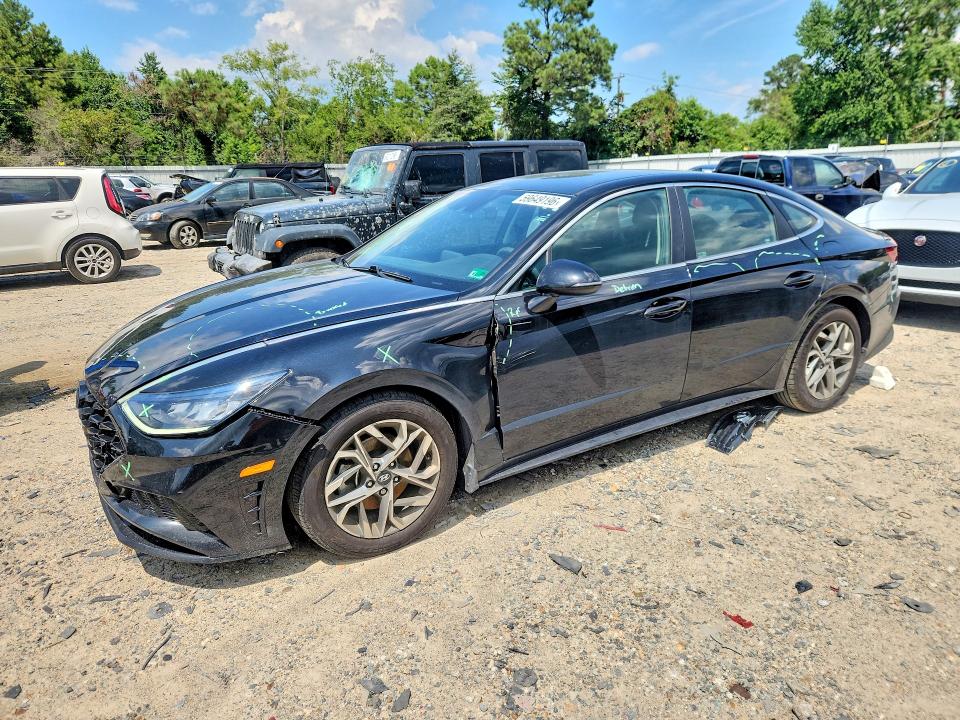 2020 Hyundai Sonata VIN 5NPEL4JA2LH057447 COPART salvage auction — FRONT END, Va - Cert Of Title - Salvage, sold $1,100 on 2026-07-28 (photo 1)