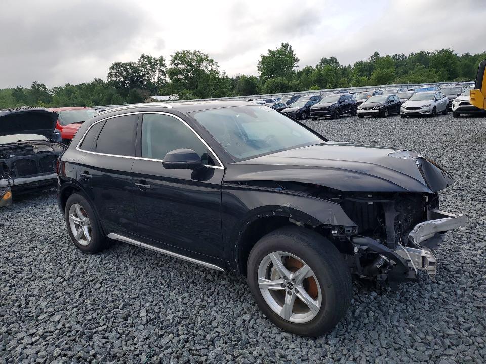 2021 Audi Q5 VIN WA1AAAFY4M2078919 COPART salvage auction — FRONT END, Oh - Cert Of Title-Salvage, sold $4,300 on 2026-07-09 (photo 4)