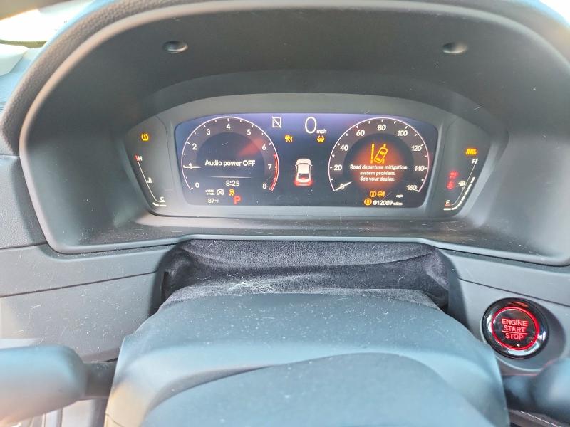 2025 Honda Accord VIN 1HGCY1F4XSA087197 COPART salvage auction — FRONT END, Fl - Certificate Of Destruction, sold $5,800 on 2026-07-27 (photo 9)