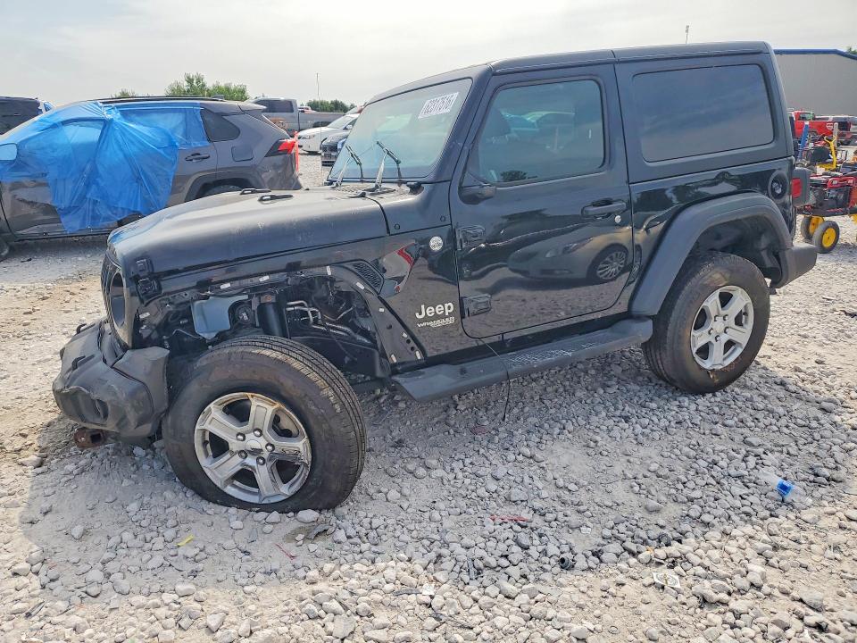 2021 Jeep Wrangler / VIN 1C4HJXAG1MW630228 — COPART salvage auction photo