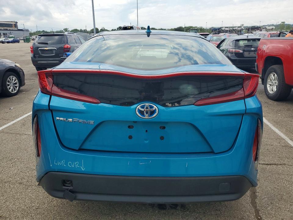 2020 Toyota Prius prime VIN JTDKARFP8L3138662 COPART salvage auction — FRONT END, Oh - Cert Of Title-Salvage, sold $625 on 2026-07-29 (photo 6)