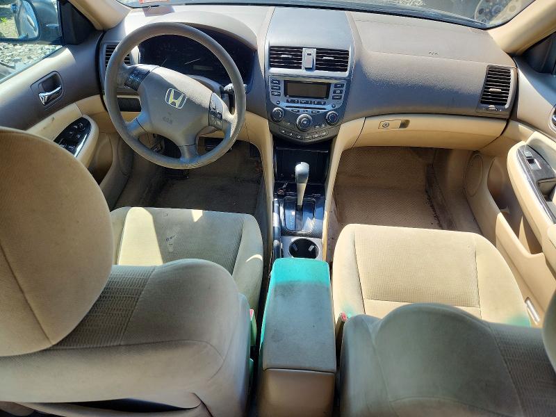 2006 Honda Accord VIN 1HGCM563X6A119274 COPART salvage auction — FRONT END, Nj - Cert Of Title-Salvage, sold $225 on 2026-07-29 (photo 8)