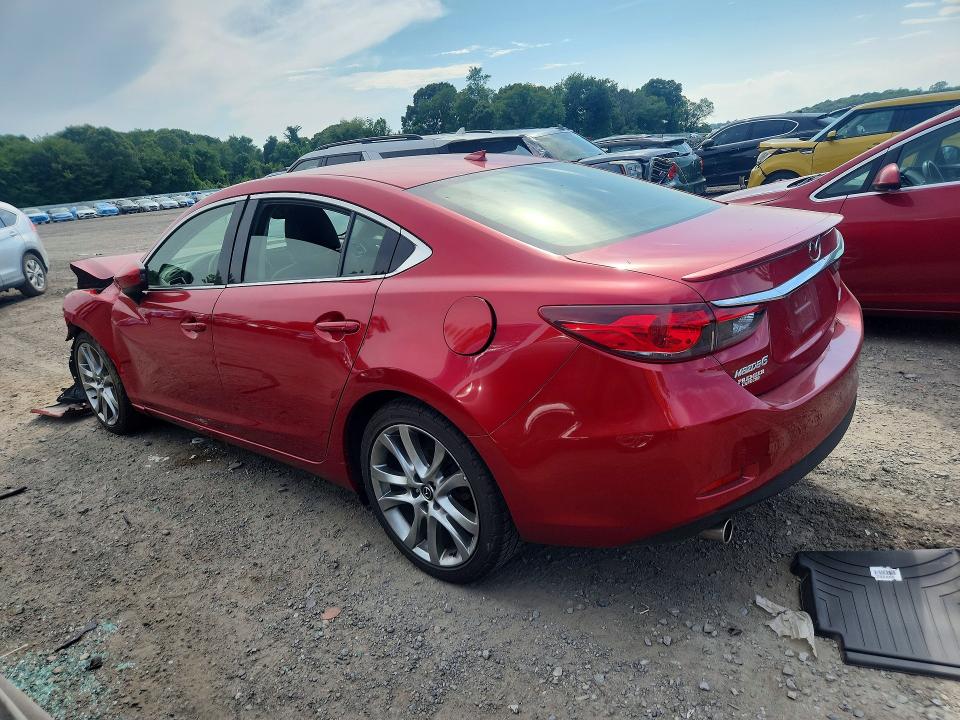 2014 Mazda 6 VIN JM1GJ1W61E1162394 COPART salvage auction — FRONT END, Ma - Cert Of Title-Reconstrctd Coll, sold $125 on 2026-07-29 (photo 2)