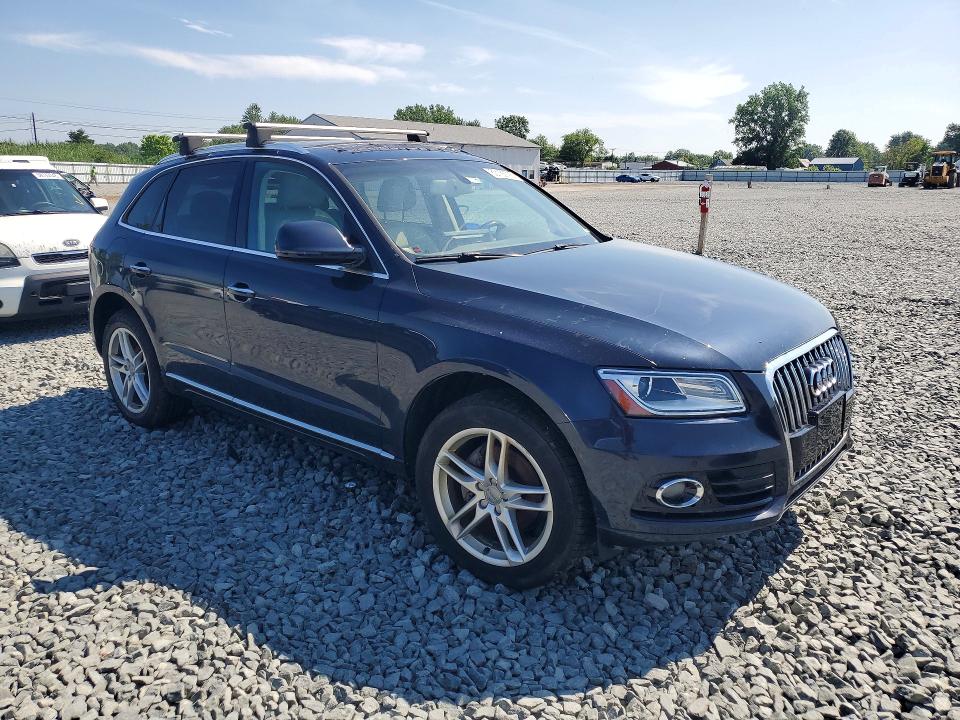 2017 Audi Q5 VIN WA1L2AFP6HA012218 COPART salvage auction — MECHANICAL, Oh - Cert Of Title-Salvage, sold $1,200 on 2026-07-20 (photo 4)