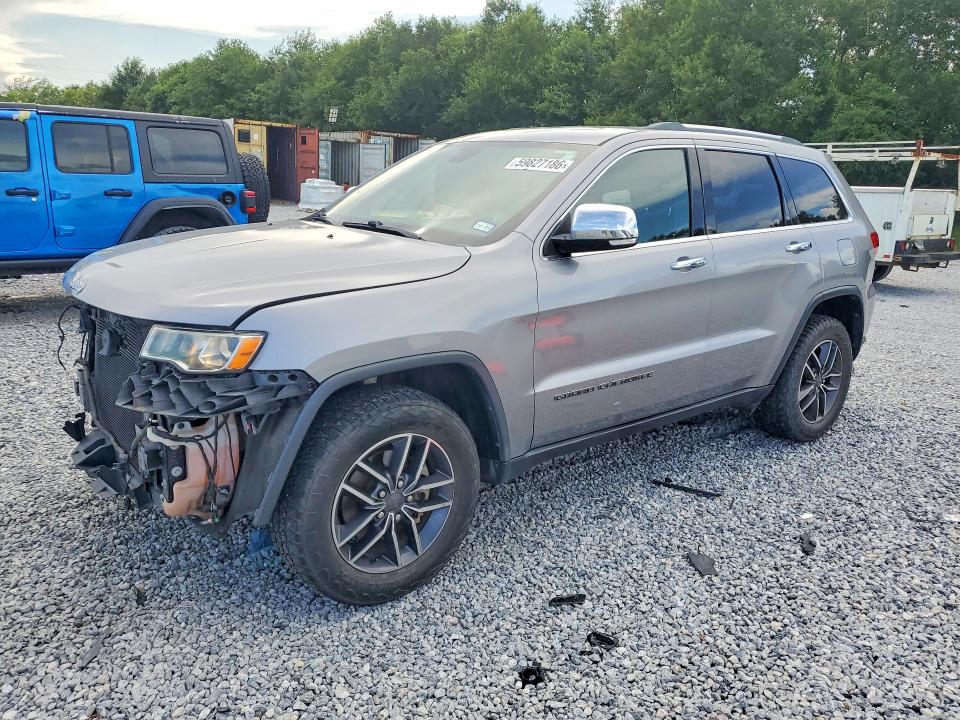 2019 Jeep Grand cherokee VIN 1C4RJFBG1KC660261 COPART salvage auction — FRONT END, La - Cert Of Title-Salvage, sold $125 on 2026-07-20 (photo 1)